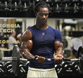 Michael Johnson Jacked