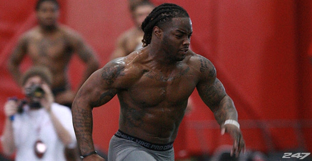 Trent Richardson is jacked