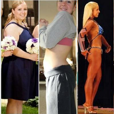 Weight loss transformation