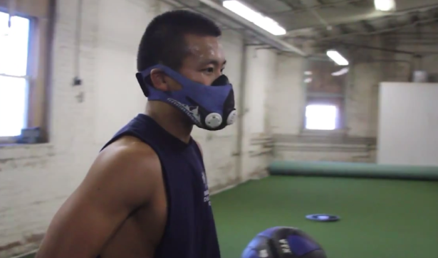 Elevation training, altitude training, elevation training mask