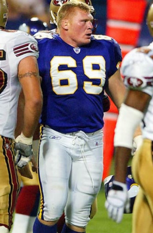 Brock Lesnar NFL Vikings