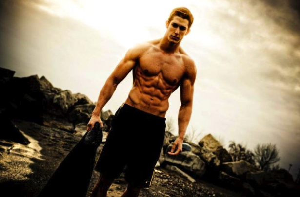 MaTT Ferro Abs fitness model