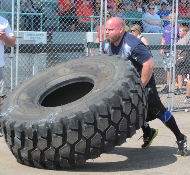 Tire flip