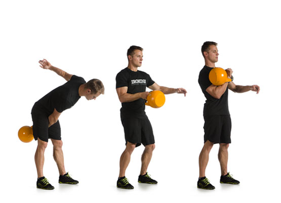 kettlebell clean