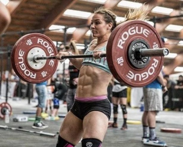 Power clean girl