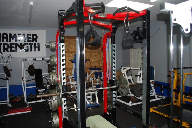 Garage gym badass