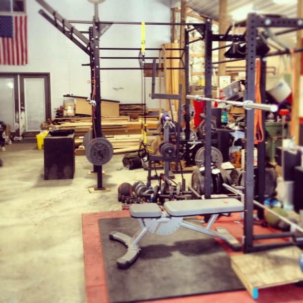 awesome garage gym