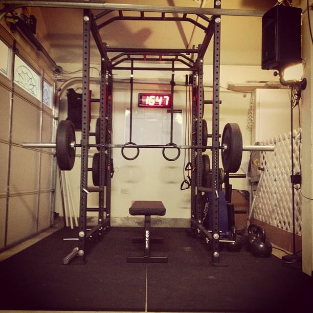 Small garage gym