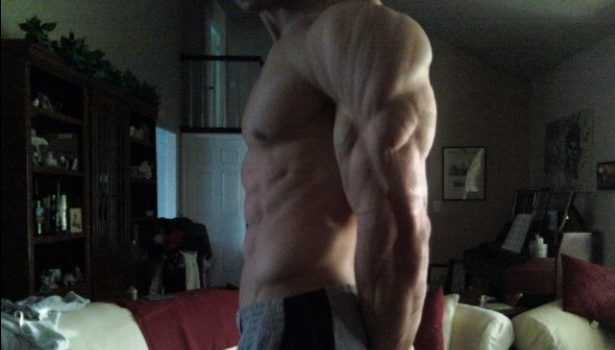 ripped triceps