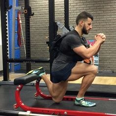 Bulgarian split squat