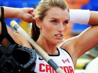 Hot track athlete