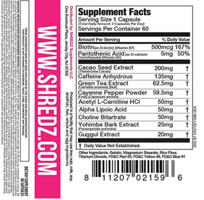 Shredz label