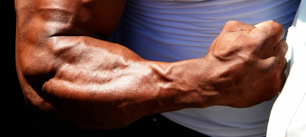 Massive forearms