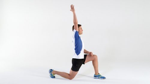 Hip flexor stretch