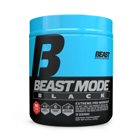 beast mode black pre workout