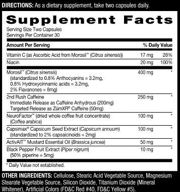 Neuro Shred ingredients