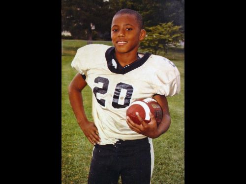 Saquon Barkley as a kid