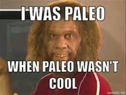 Caveman paleo meme