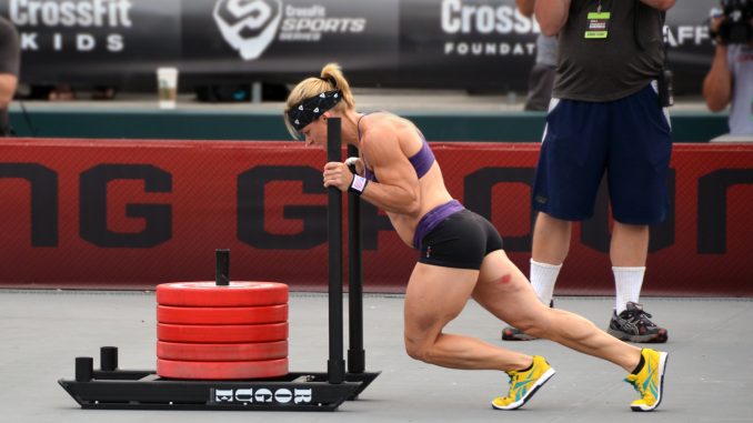Heavy Sled push