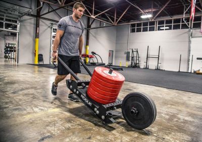 Wheelbarrow sled