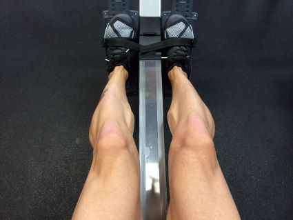 rowing machine legs