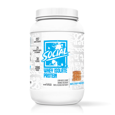 Social whey protein isolate