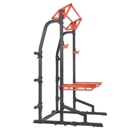 Sunny Health & Fitness Power Zone Half Rack Heavy Duty