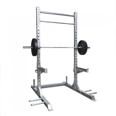 Galvanized Titan Guillotine Squat Rack and Pull-Up Bar Combo