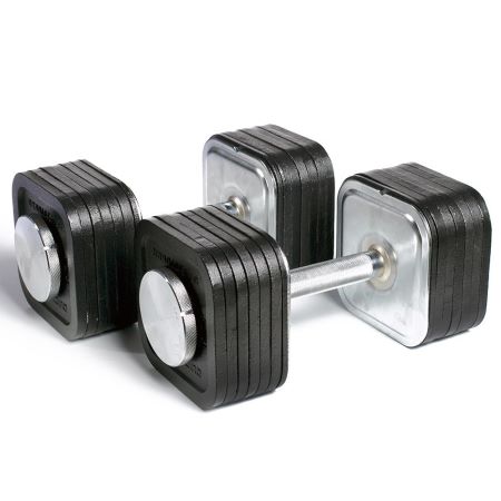 IronMaster Quick-Lock Adjustable Dumbbells