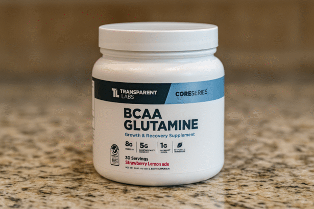 transparent labs glutamine bcaas
