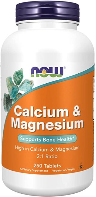 NOW Supplements Calcium + Magnesium