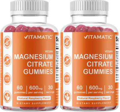 Vitamatic Magnesium Citrate Gummies