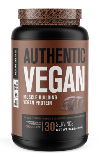 Athentic vegan protein powder