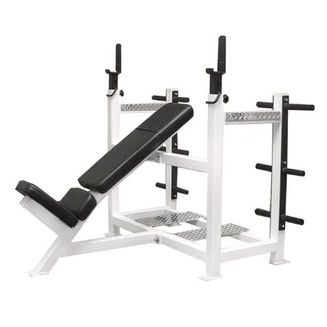 Olympic Incline Bench with Weight Racks