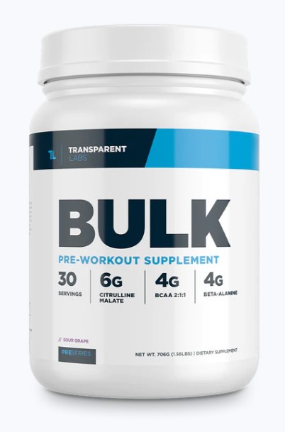 bulk pre workout
