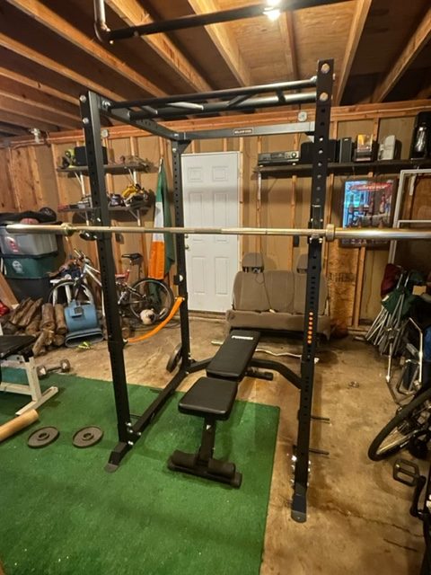 light commercial power rack by bells of steel