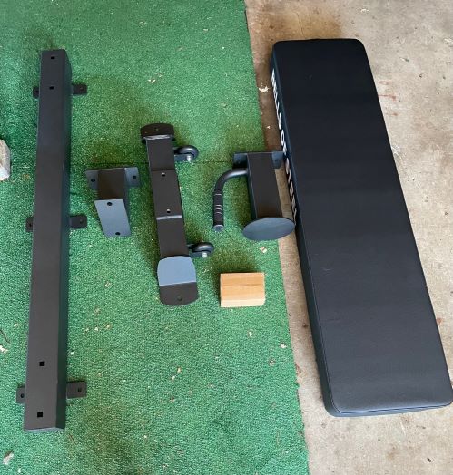 powerlifting flat bench pieces
