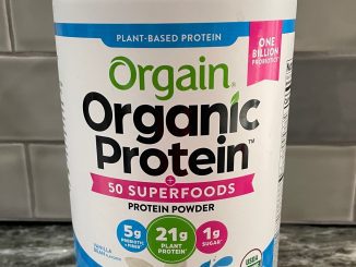 orgain organic protein powder