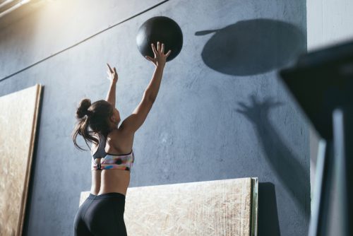 wall ball exercise