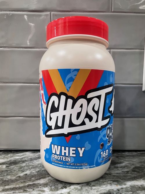 Ghost whey protein powder 