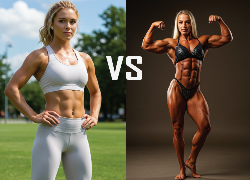 Athlete vs bodybuilder